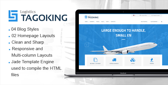 Tagoking - Freight - ThemeForest 16067792