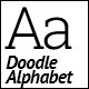 Handwritten Doodle Alphabet + Doodle Icons Pack - VideoHive Item for Sale