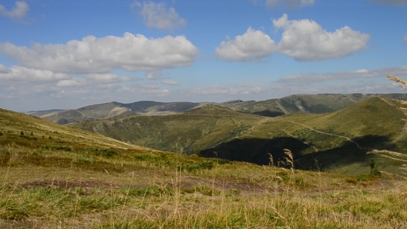 Beautiful Landscape In Mountains 