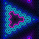 Colorful Neon Lines Kaleidoscope - VideoHive Item for Sale