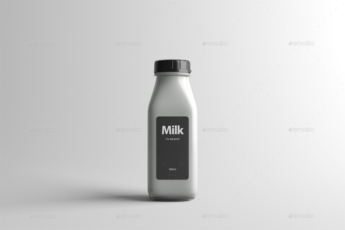 milk bottle packaging mock up by zeisla graphicriver