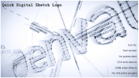 Quick Digital Sketch Logo