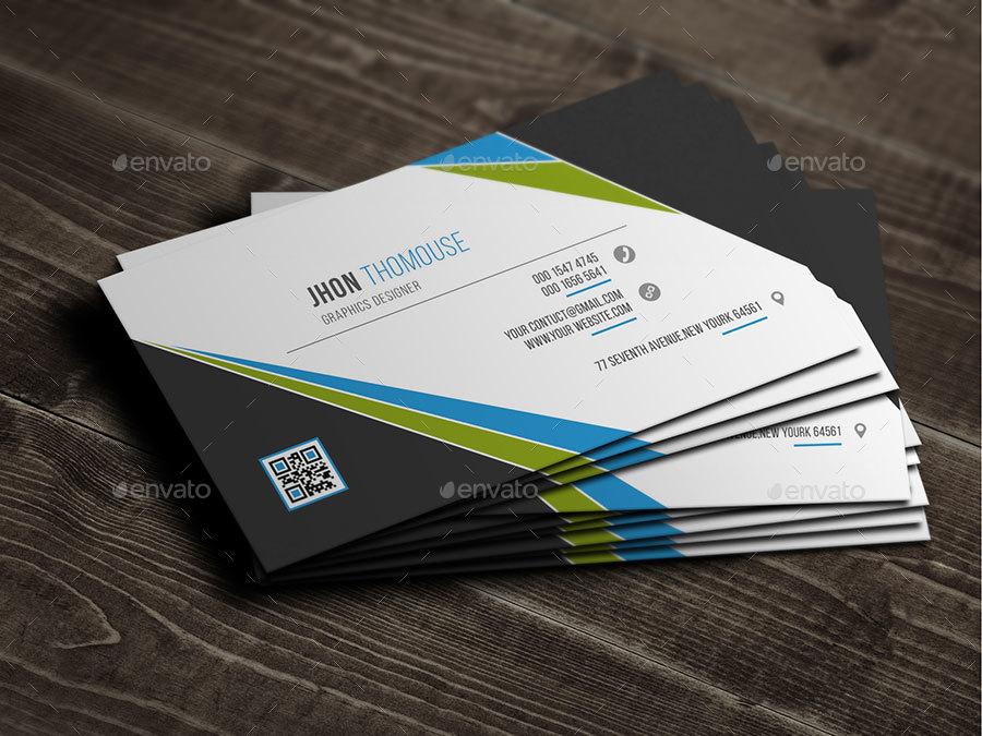 Corporate Business Card, Print Templates | GraphicRiver