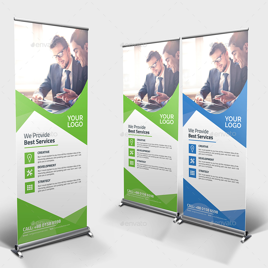 Roll-up Banner, Print Templates | GraphicRiver