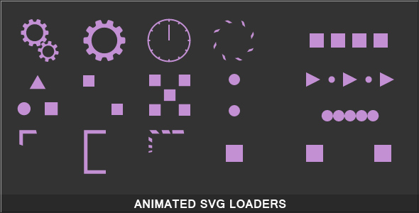 Animated SVG Loaders - CodeCanyon 16085301