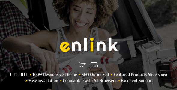 Enlink - Single Product OpenCart Theme - Technology OpenCart