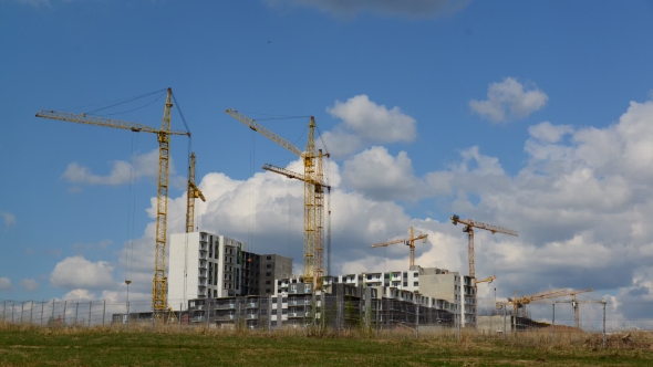 Construction Multistorey Apartment Houses