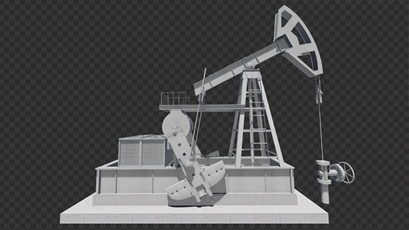Oil Pump Jack Animation