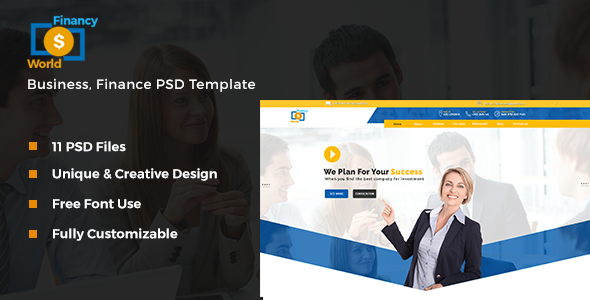 Financy World - ThemeForest 15850162