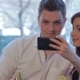 Couple Poses To a Selfie At The Cafe - VideoHive Item for Sale