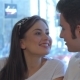  Of Couple Talk To Each Other At The Cafe - VideoHive Item for Sale