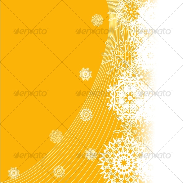 illustration of winter background