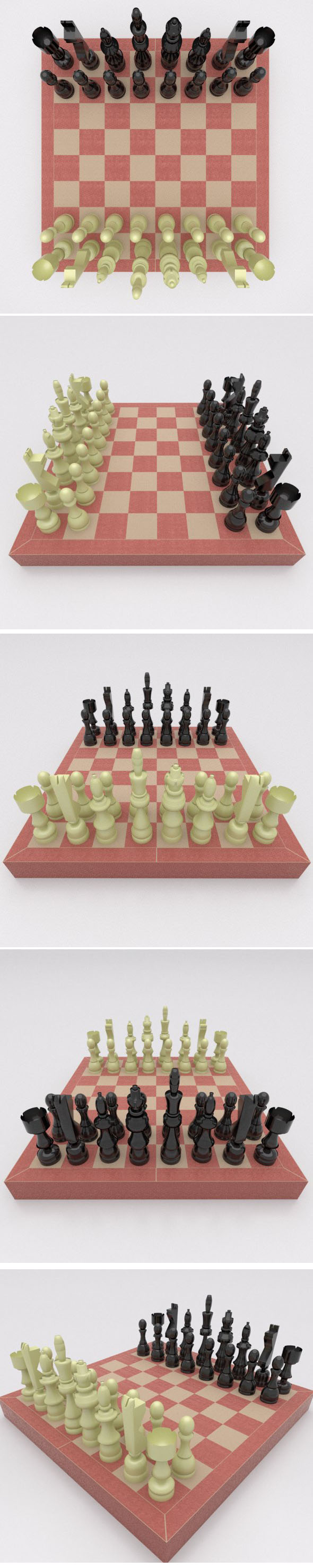 Chess game set - 3Docean 16099599
