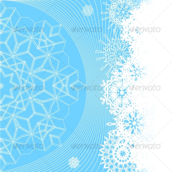 illustration of winter background - Seasons/Holidays Conceptual