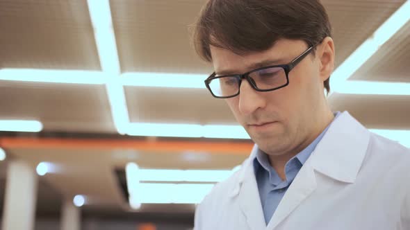 Electronics Engineer Working On Robot Construction alt