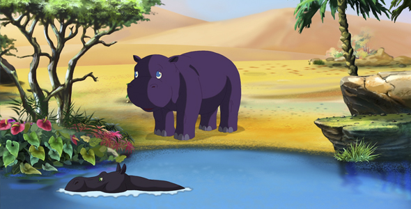 Little African Hippo alt