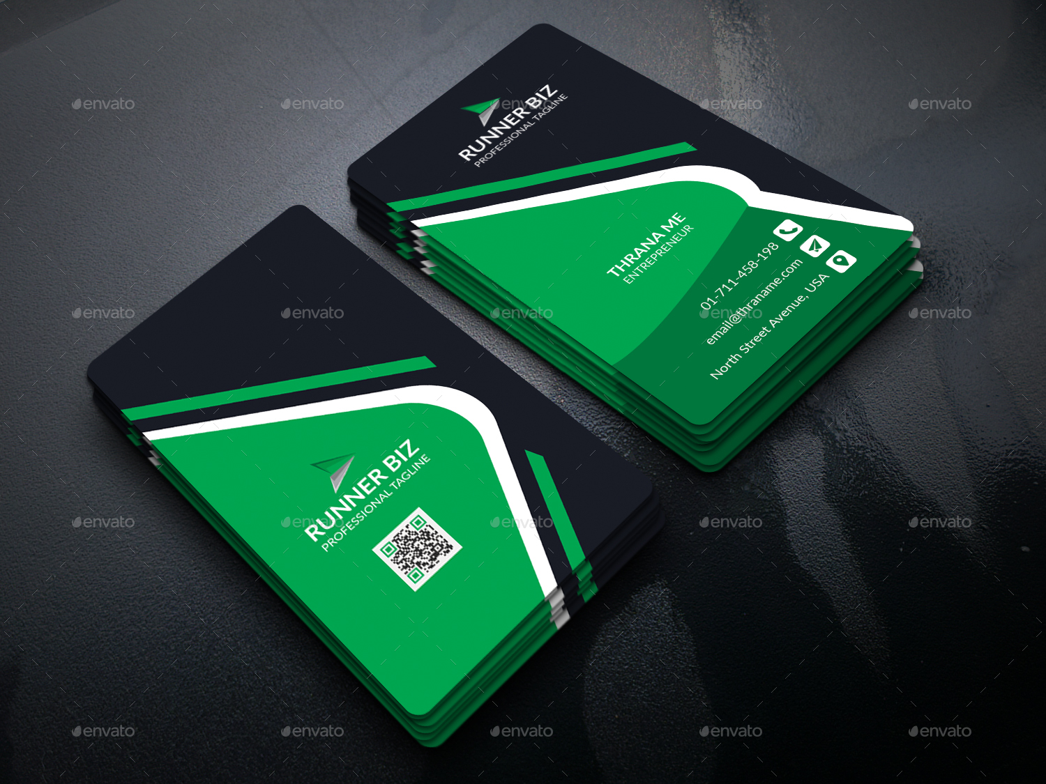 Creative Business Card by ahamedantur | GraphicRiver