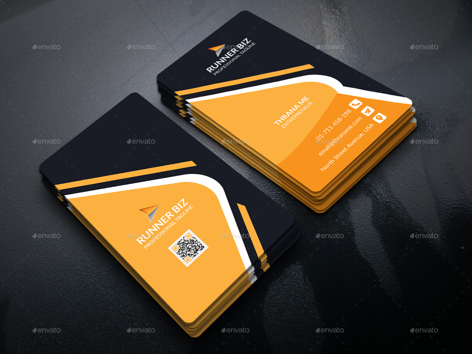 Creative Business Card by ahamedantur | GraphicRiver