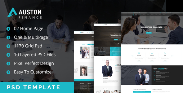 Auston - FinanceBusiness - ThemeForest 15623762