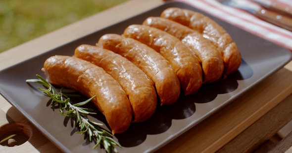 Smoked Sausages And Rosemary alt