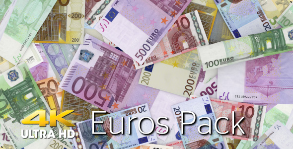 Euro Bills Pack