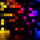 Neon Tiles Stage Light - Colorful Flickering - VideoHive Item for Sale