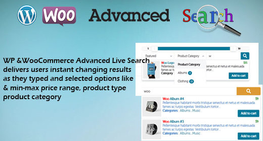 WP & Woocommerce Advanced Live Search