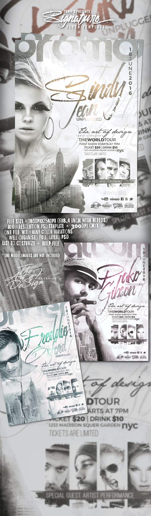 SignAture - Flyers Print Templates