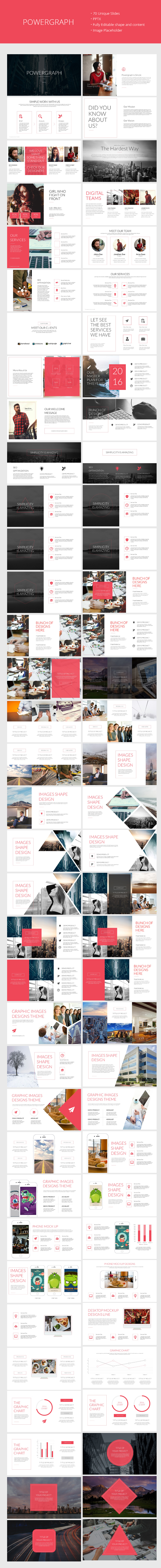 Powergraph Clean Powerpoint Template