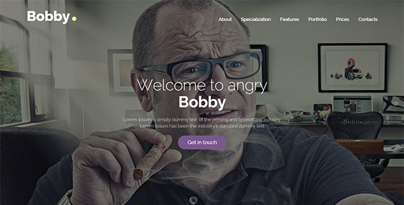 Bobby - Creative - ThemeForest 16131074