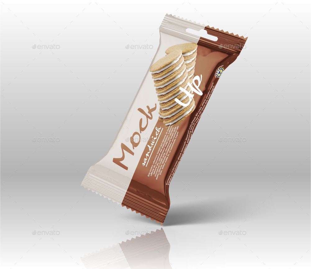 Download Cookie Bar Wrapper Mockup By Fusionhorn Graphicriver