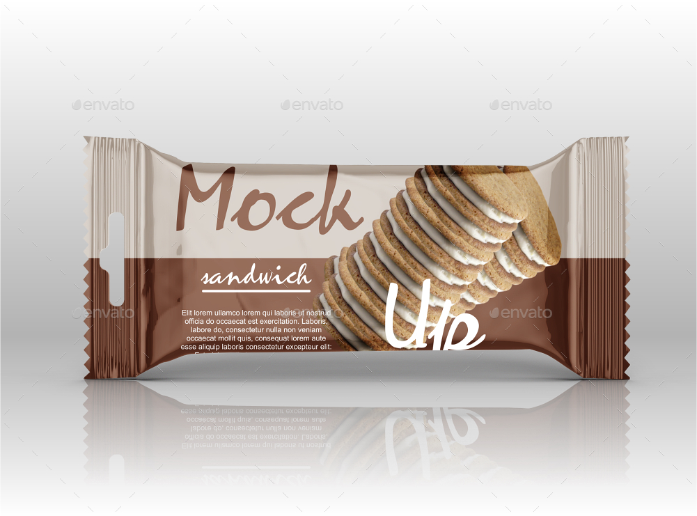 Download Cookie Bar Wrapper Mockup By Fusionhorn Graphicriver