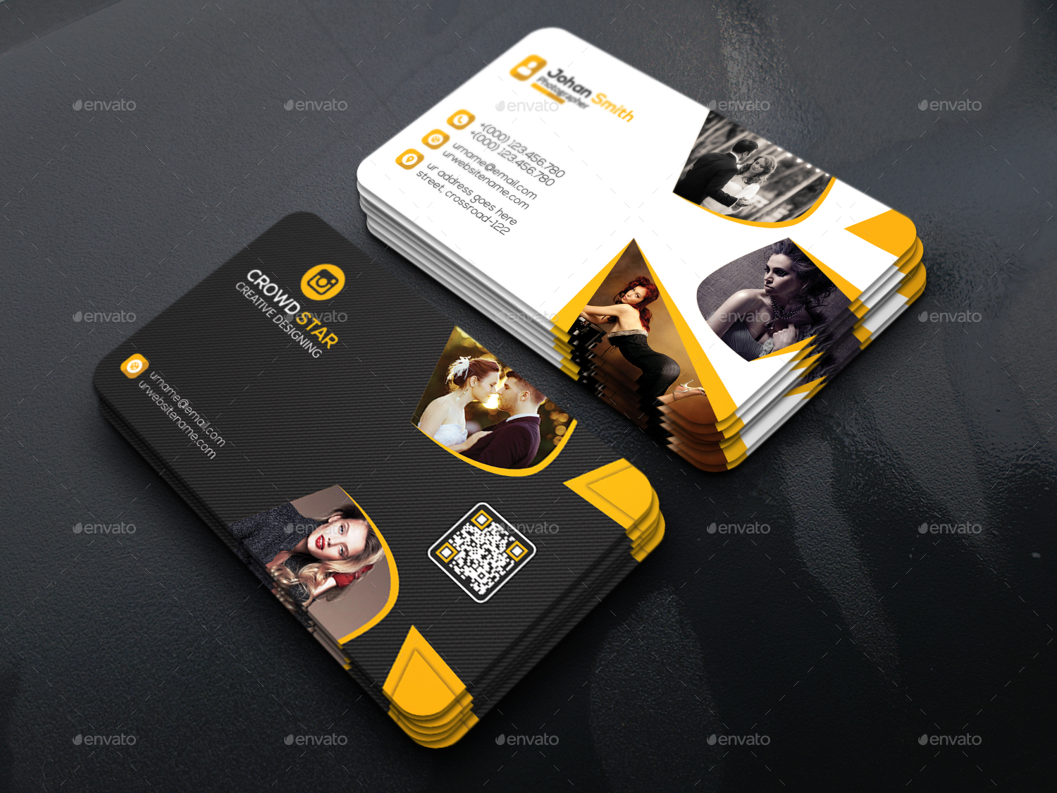 Photography Business Card by naimhossain | GraphicRiver