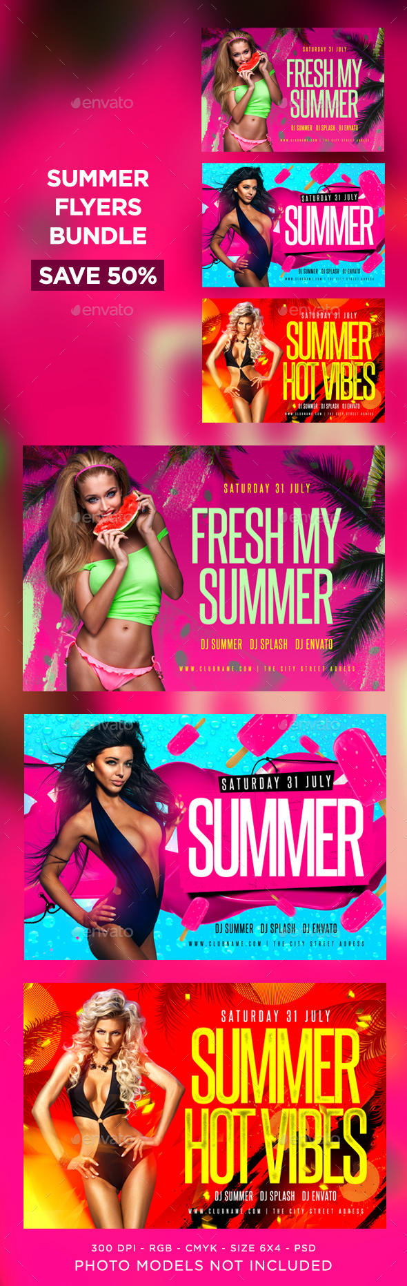 Summer Flyers Bundle V2