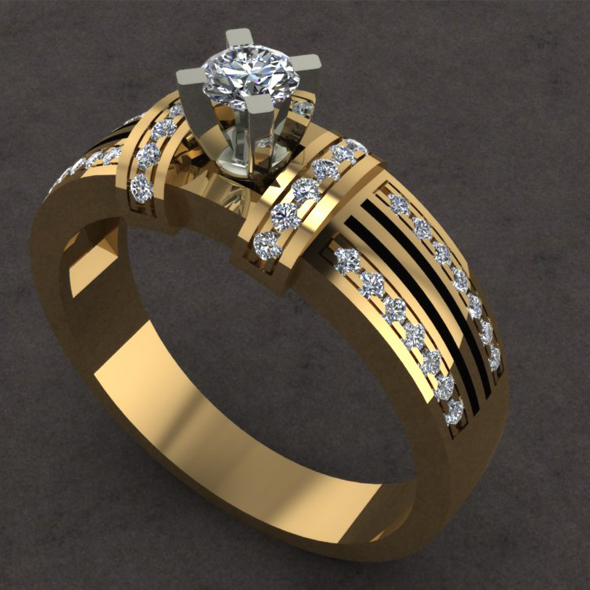 Engagement Ring - 3Docean 16134127