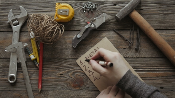 Man At Desk Calculating alt