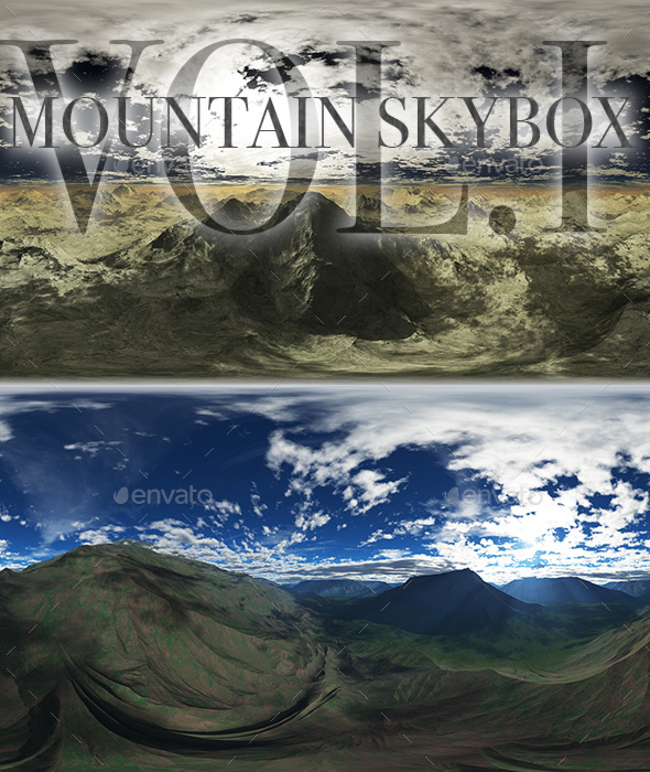Mountains Skybox Pack - 3Docean 16138875