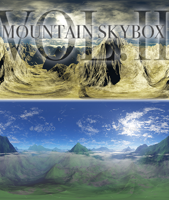 Mountains Skybox Pack - 3Docean 16139285