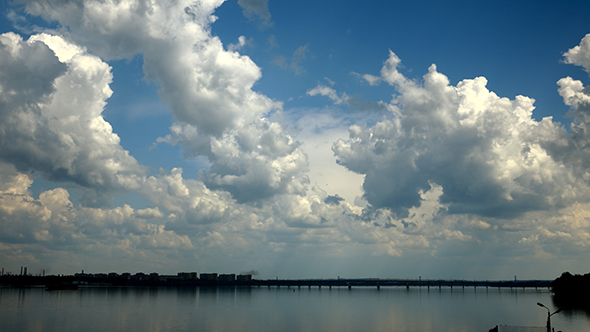 Clouds Above The River