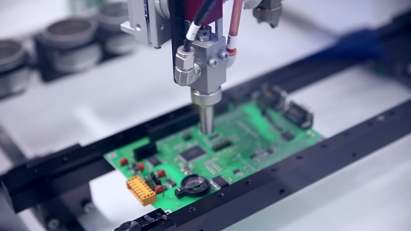 Robotic Production Of Printed Circut Board alt