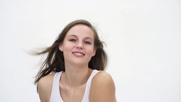 Sexy Young Woman Posing For The Camera. alt