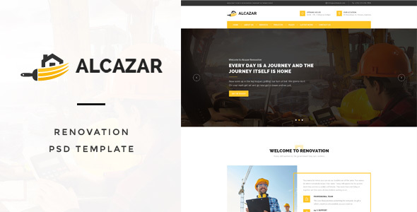 Alcazar - RenovationBuilding - ThemeForest 16143432