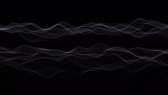 abstract particle line wave motion background. Vd 14