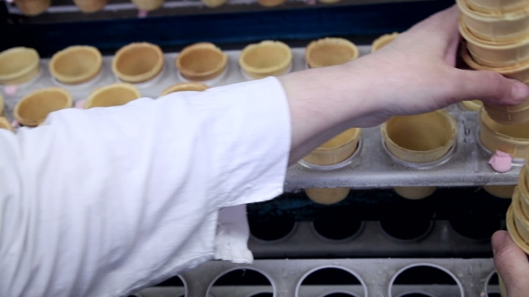 Automatic Production Line Of Ice Cream