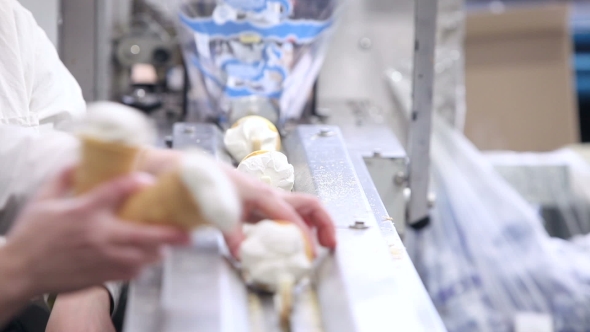 Automatic Production Line Of Ice Cream