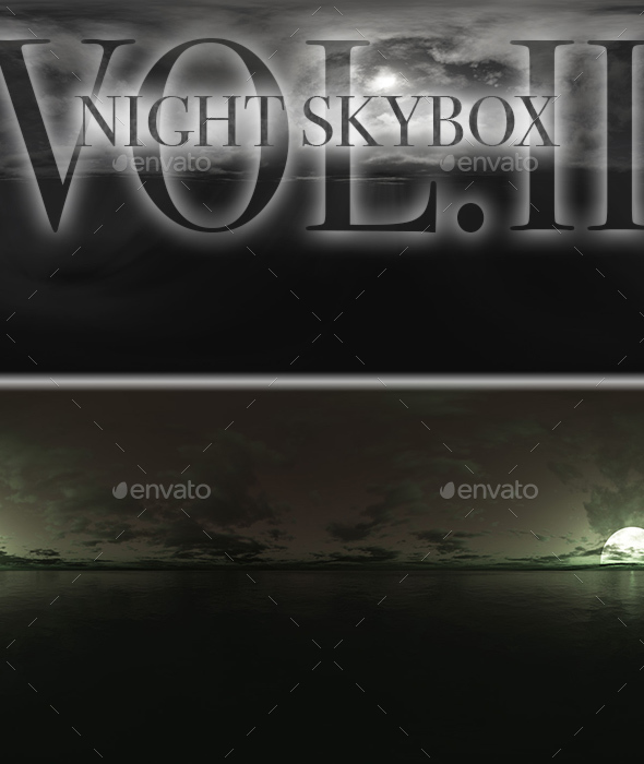 Night Skybox Pack - 3Docean 16149232
