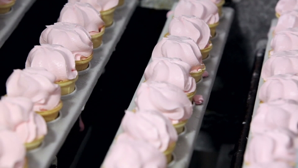 Automatic Production Line Of Ice Cream