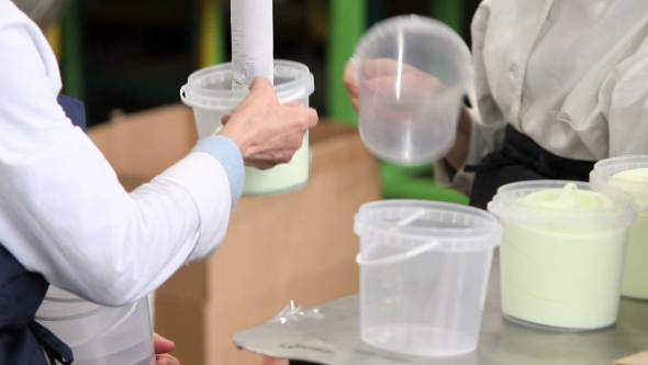 Automatic Production Line Of Ice Cream