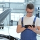 Mechanic Types On Tablet - VideoHive Item for Sale
