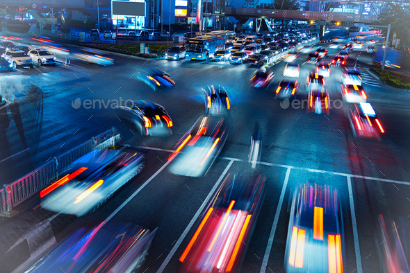 busy traffic - Stock Photo - Images
